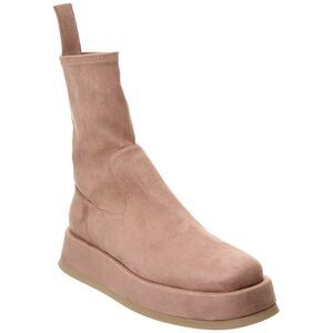 Gia Borghini Rosie 22 Suede Platform Boot, Brown